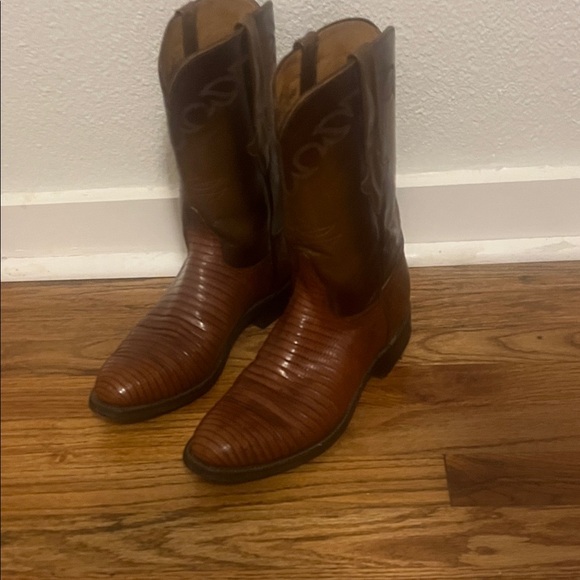 Lucchese Lizard Boots - Picture 2 of 8
